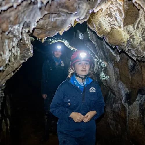 Caving at the park