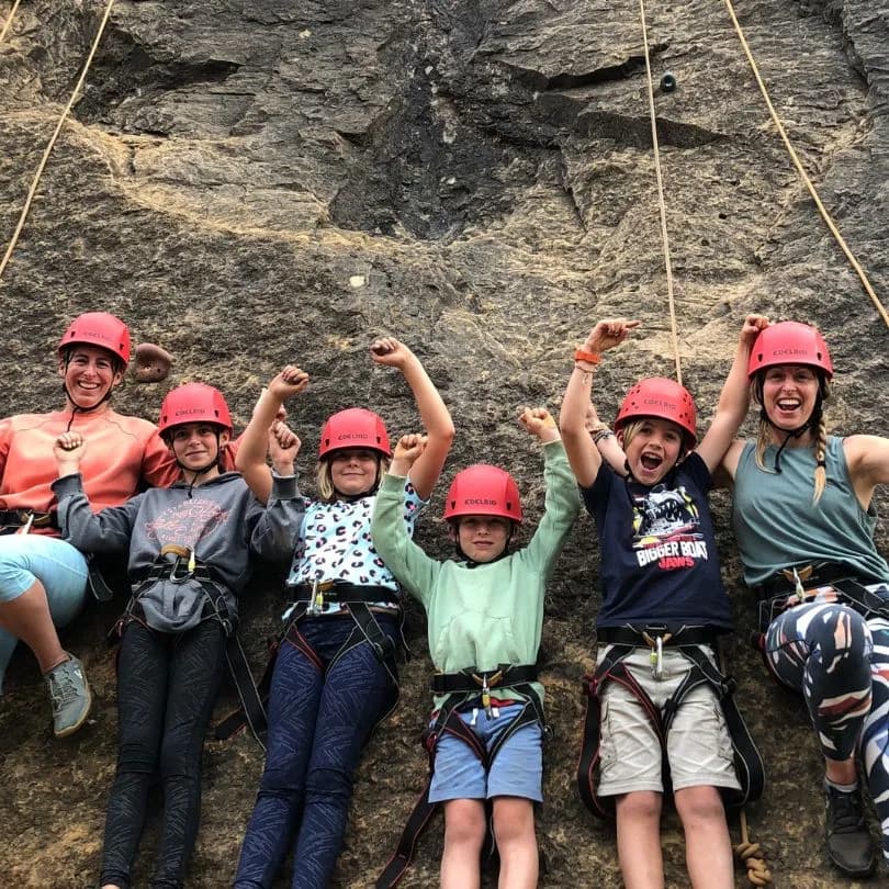 Rock climbing & abseiling