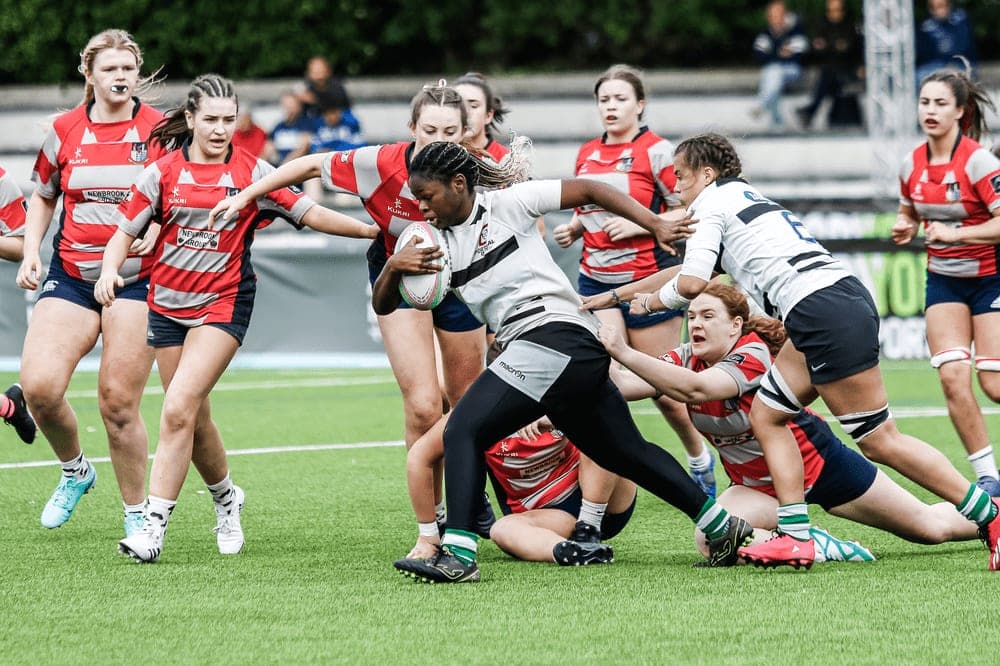 Girls' rugby at the festival